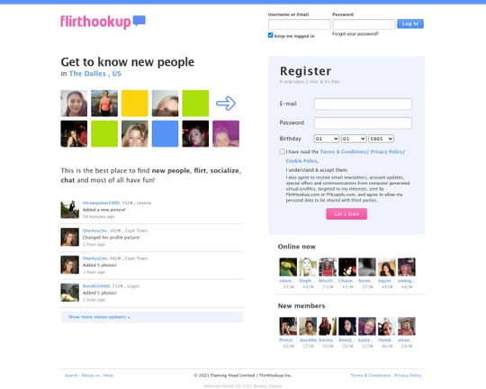 FlirtHookup Logo