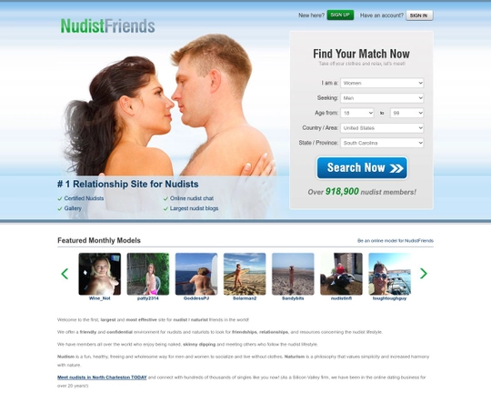 NudistFriends Logo