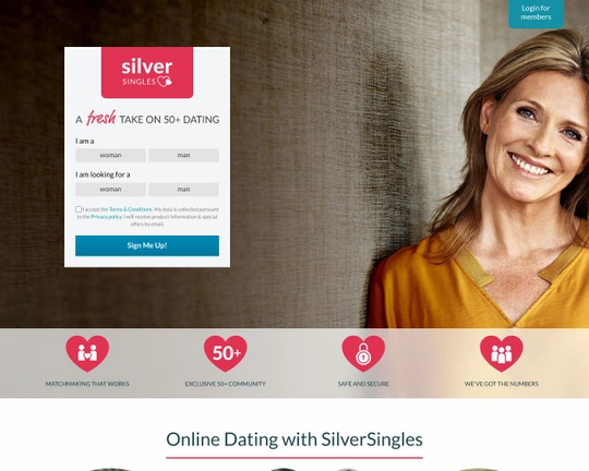 SilverSingles.com Logo
