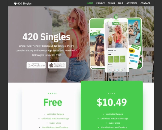 420Singles.com Logo