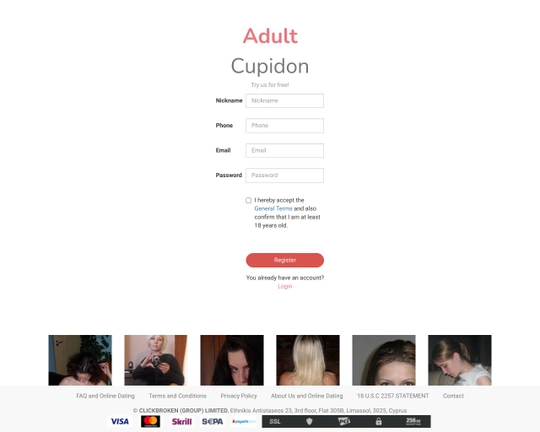 AdultCupidon Logo