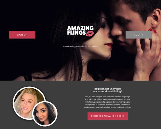 Amazing Flings Logo