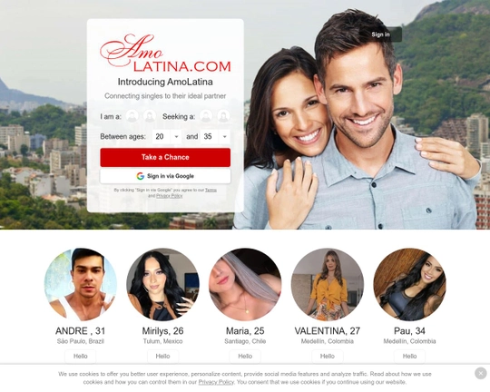 Amo Latina Logo