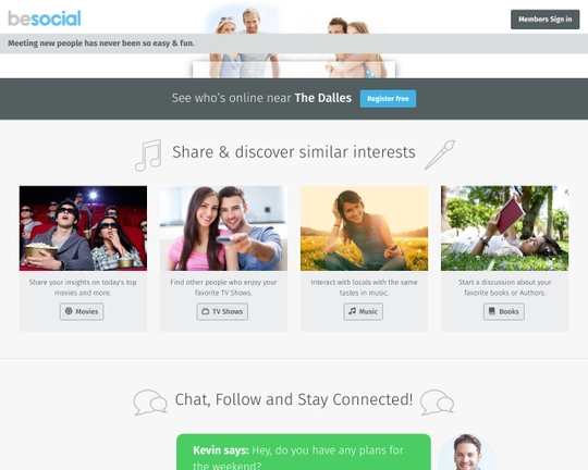 BeSocial Logo