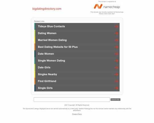 Big Dating Directory Logo
