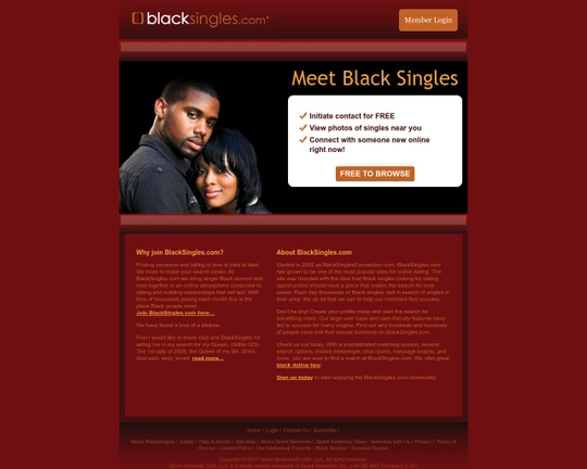 Black Singles Logo
