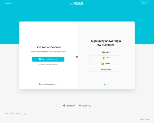 Blendr.com Logo
