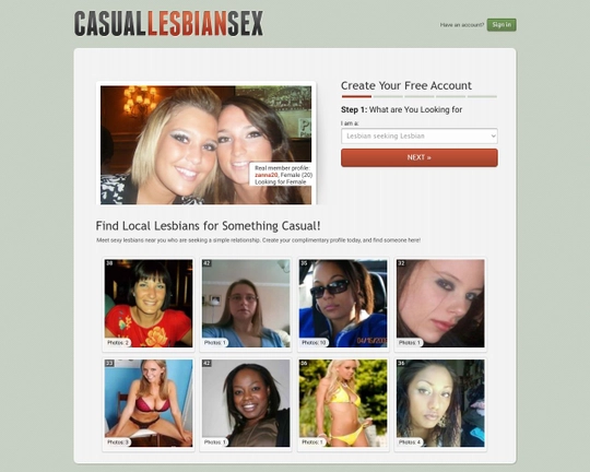 Casual Lesbian Sex Logo