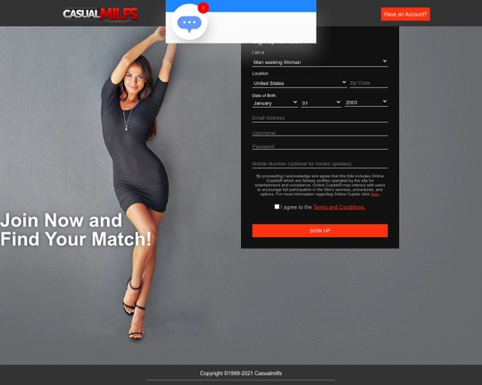 Casual Milfs Logo