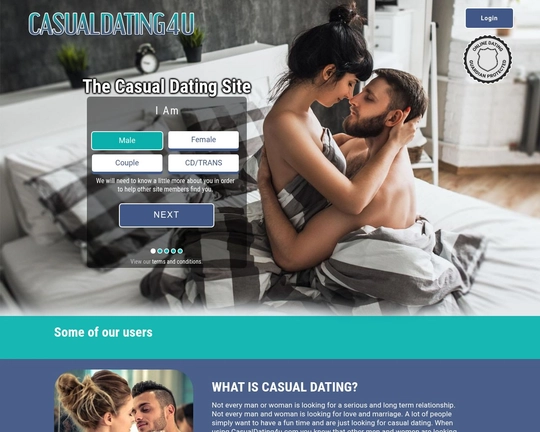 CasualDating4u Logo