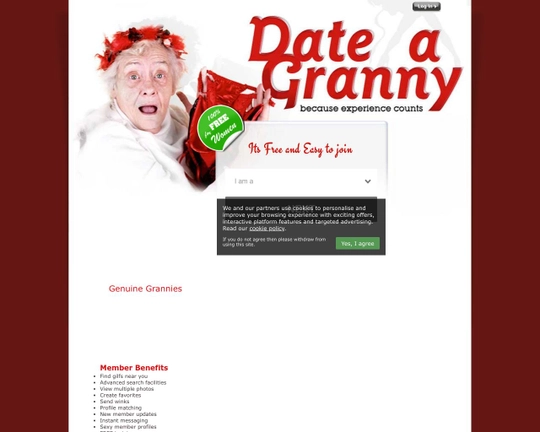 Date a Granny Logo