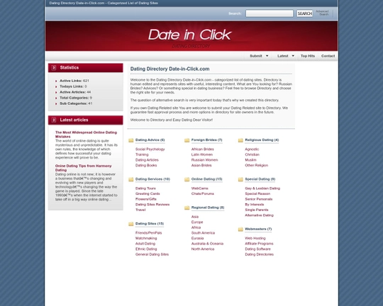 Date in Click Logo