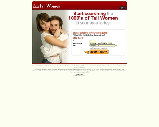 Date Tall Women Logo