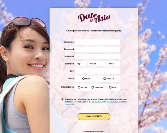DateInAsia.com Logo