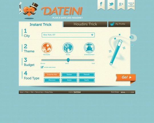 Dateini Logo