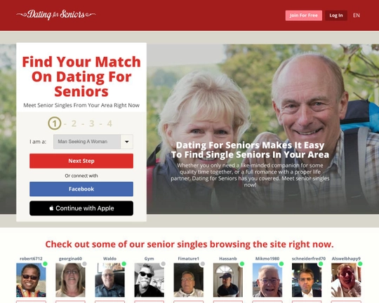 Dating for Seniors Logo