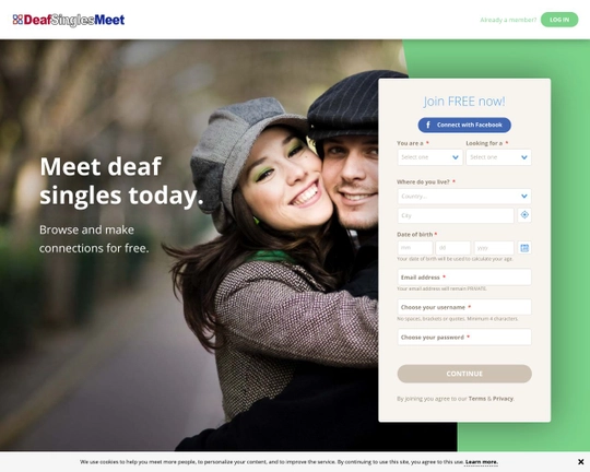 Deaf Singles Meet Logo