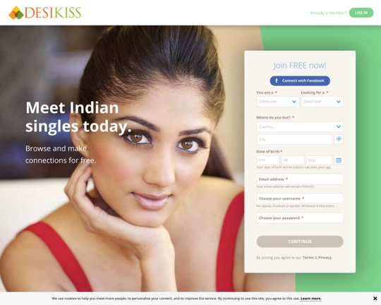 DesiKiss.com Logo