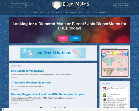 DiaperMates.com Logo