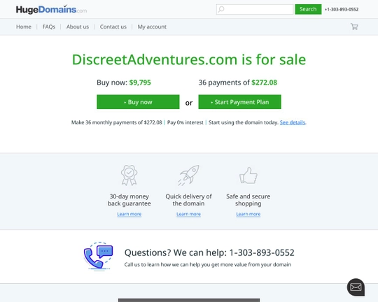 Discreet Adventures Logo