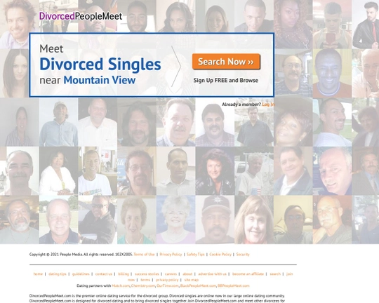 Divorced People Meet Logo