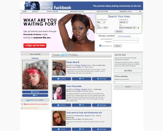 Ebony Fuckbook Logo