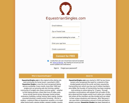 EquestrianSingles.com Logo