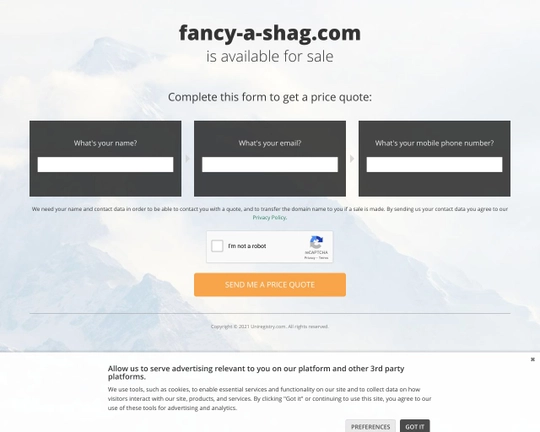 Fancy A Shag Logo