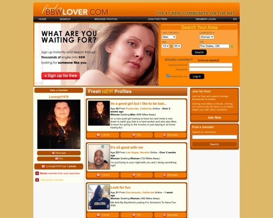 Find a BBW Lover Logo