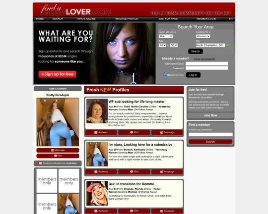 Find a BDSM Lover Logo