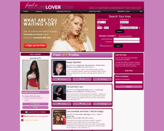 Find a Mature Lover Logo