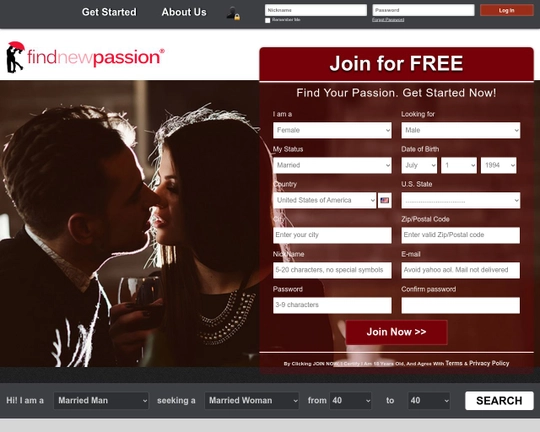 Find New Passion Logo