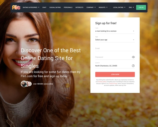 Flirt.com - 42 Reviews - AllDatingWebsites.com