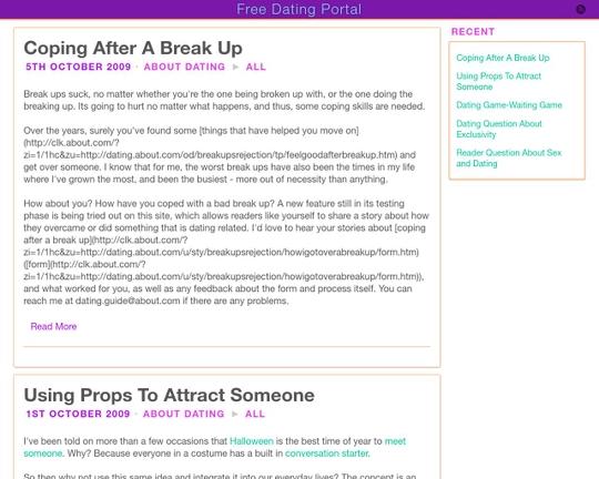 Free Dating Portal Logo
