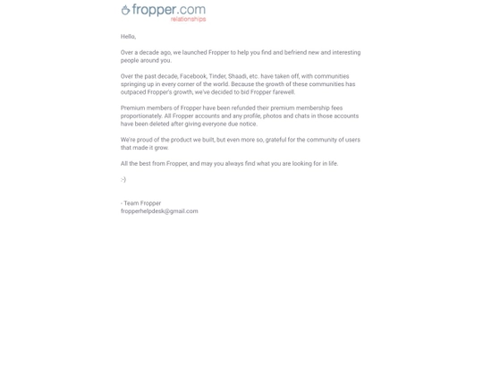 Fropper Logo