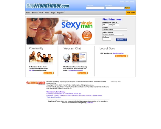 Gay FriendFinder Logo