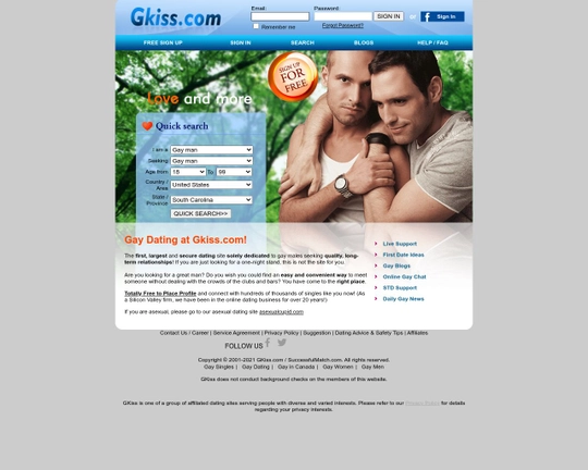 Gay Kiss Logo