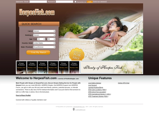 HerpesFish.com Logo