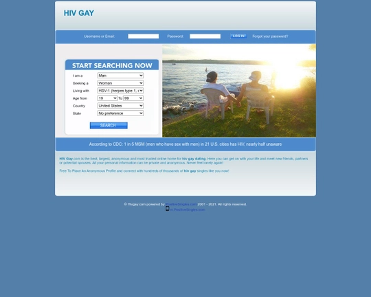 HIV Gay Logo