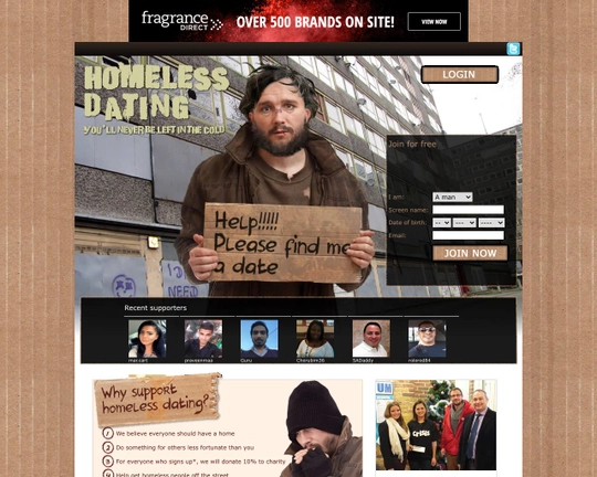 HomelessDating.com Logo
