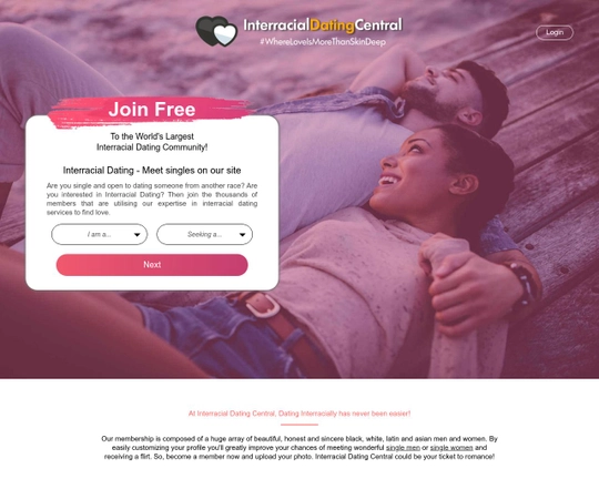 Interracial Dating Central Logo