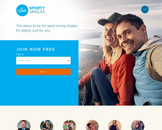 Just Sporty Singles Logo