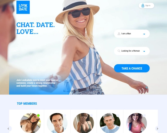 Look A Date Logo