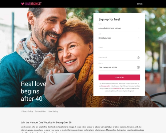 Love Begins At Logo