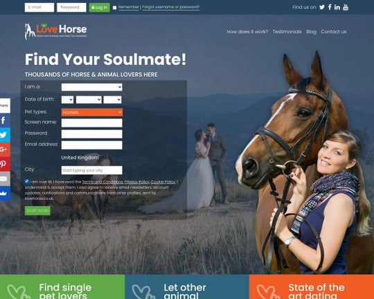 LoveHorse.co.uk Logo