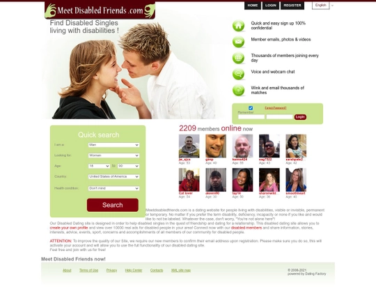 MeetDisabledFriends Logo