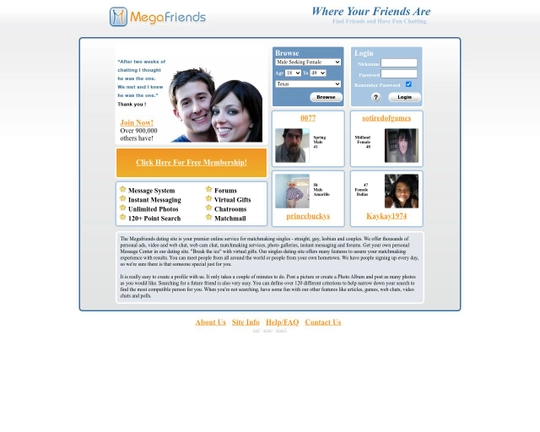 MegaFriends Logo