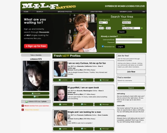 MILF Dating Logo