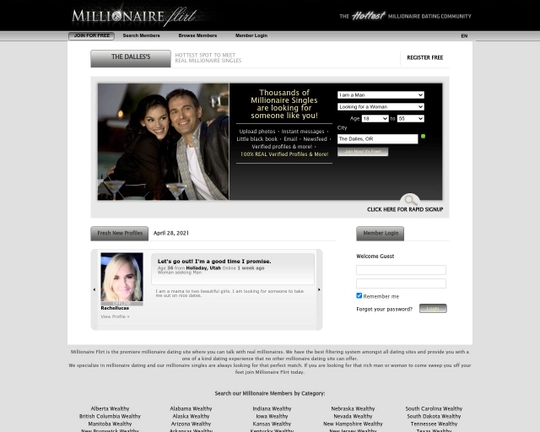 Millionaire Flirt Logo