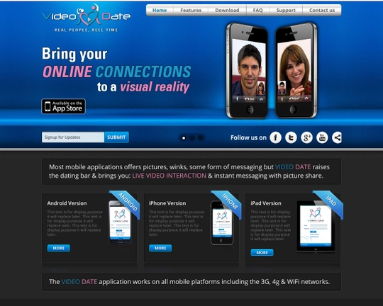 Mobile VideoDate Logo
